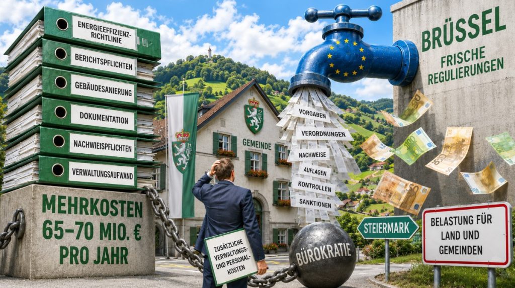 EU-Energieeffizienzvorgaben sorgen für zusätzliche Kosten für Land und Gemeinden in der Steiermark